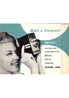 Bell and Howell 305 manual. Camera Instructions.